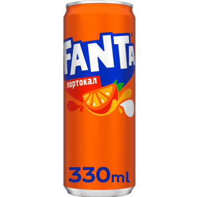 Fanta Портокал кен 330мл