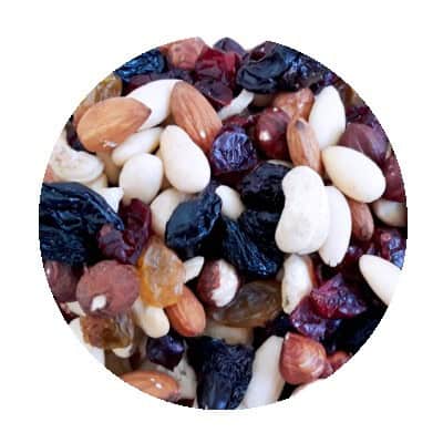 Микс суров с плод дани