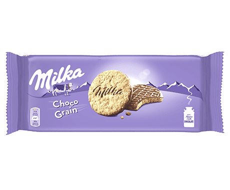 Бисквити Milka Пълнозърнести 126гр