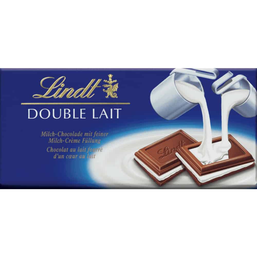 Шоколад Lindt Double Milk 100 гр