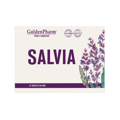 Шалфей 24т golden pharm