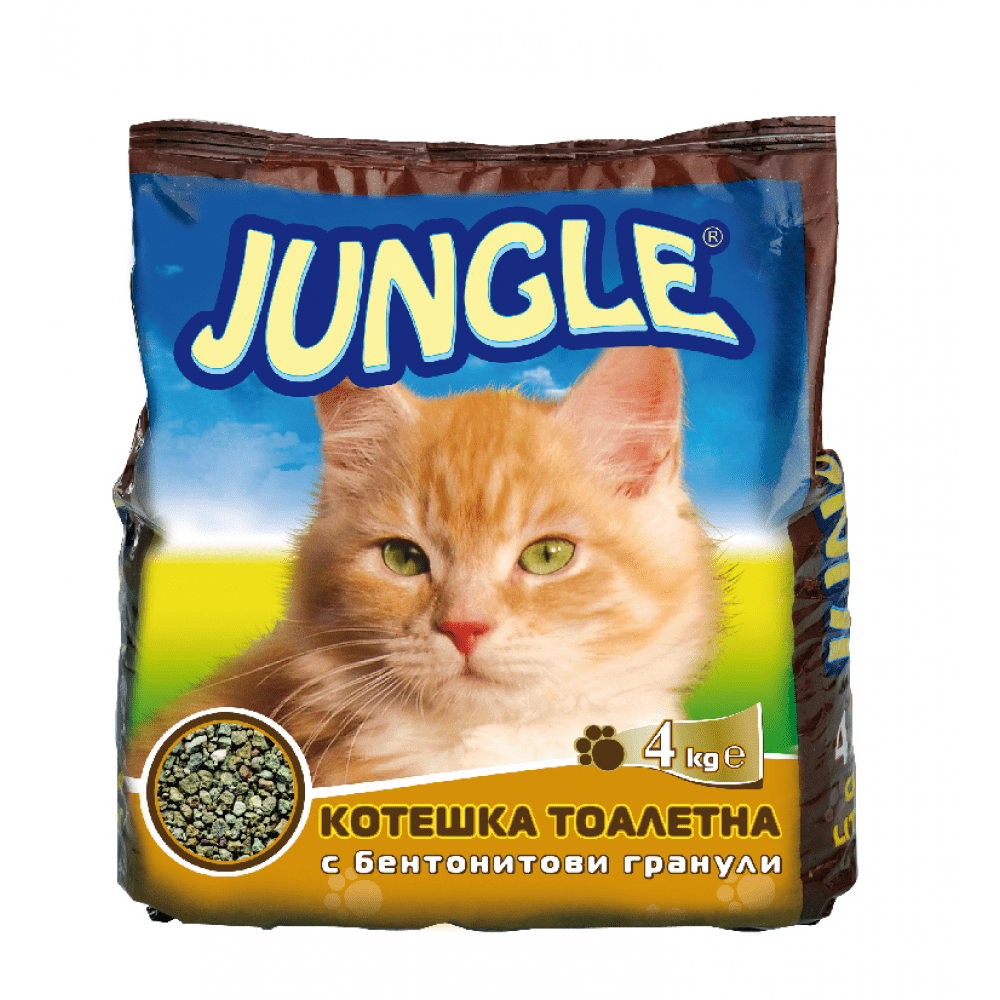 Котешка тоалетна Jungle Бентон 4кг