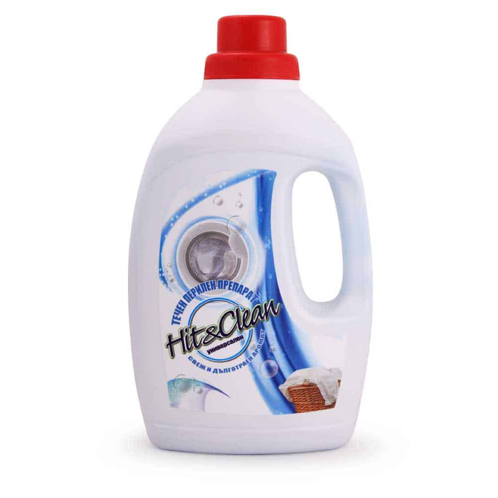 Течен перилен гел Hit&Clean Universal 1.5л