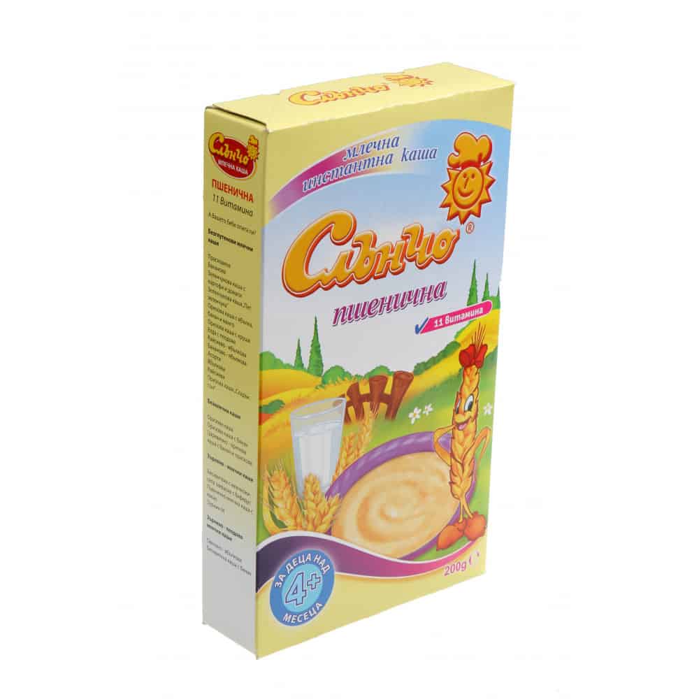 Каша мл. Слънчо пшеннична 200гр