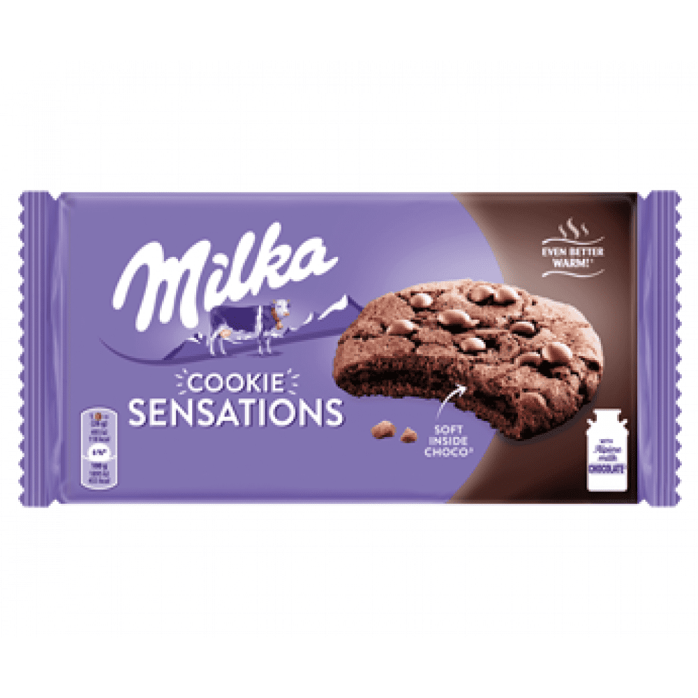 Бисквити Milka Choco Cookies Меки 156гр