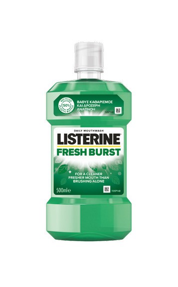 Вода за уста Listerine Fresh Burst 500 мл