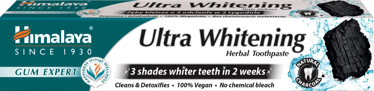 Паста Himalaya Ultra whit.акт.въглен 75мл