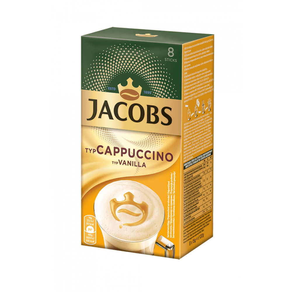 Jacobs Cappuccino Vanilla 12 гр