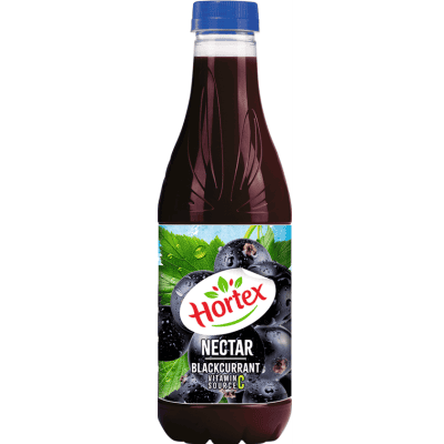 Плодова напитка Hortex касис 1л