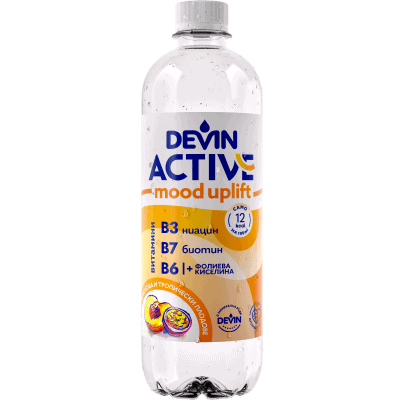 Мин.вода Devin Active троп.прас 0.425л