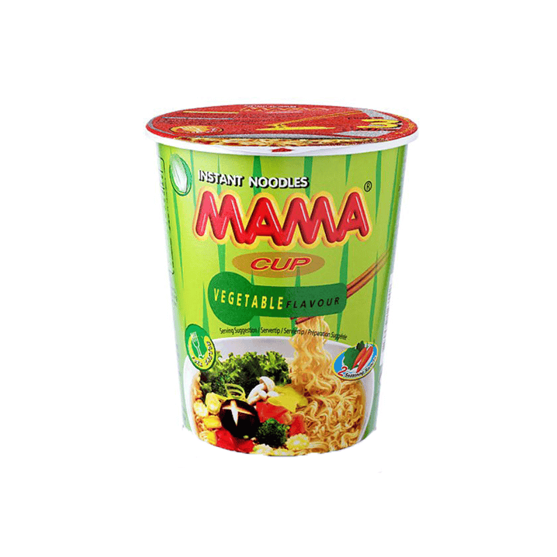 Инстант.нудли в чаша с зеленчуци Mama 70гр