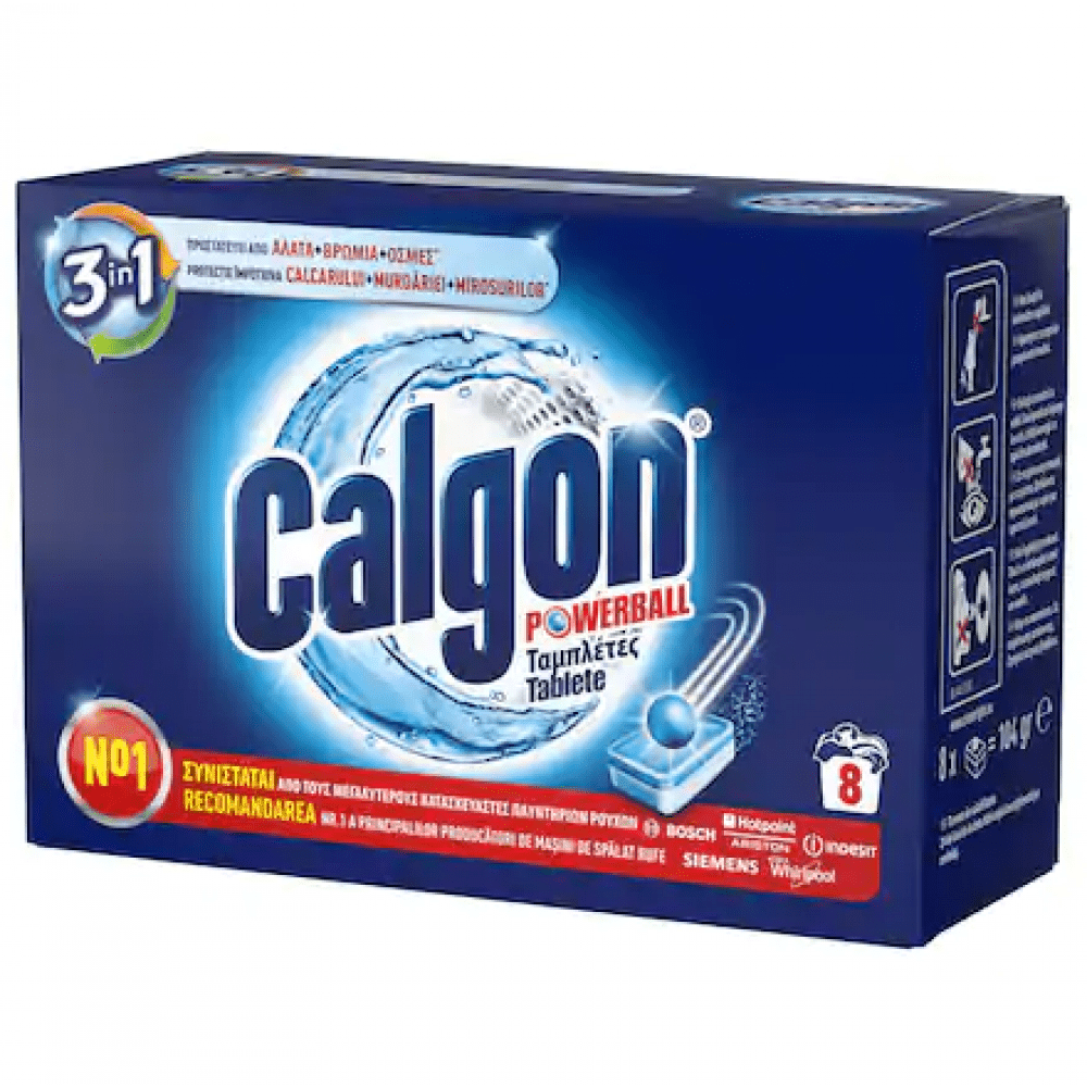 Преп.п/в котлен камък Calgon таблетки 8 бр