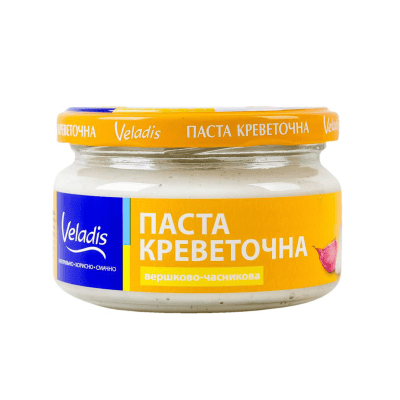 Паста от скариди,сметана,чесън 160гр 