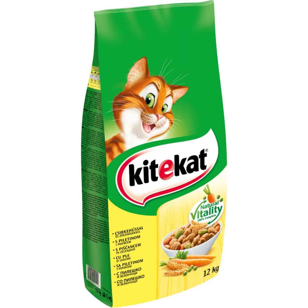 Храна Kite kat птиче и зеленчуци суха 300гр