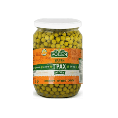 Грах зелен родея 680гр