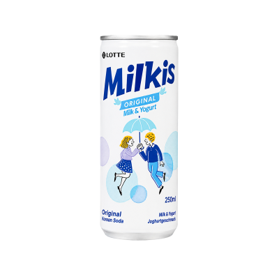 Газирана напитка milkis ориг.250мл lotte