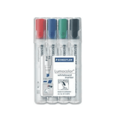 К-т маркери за бяла дъска 4цв.