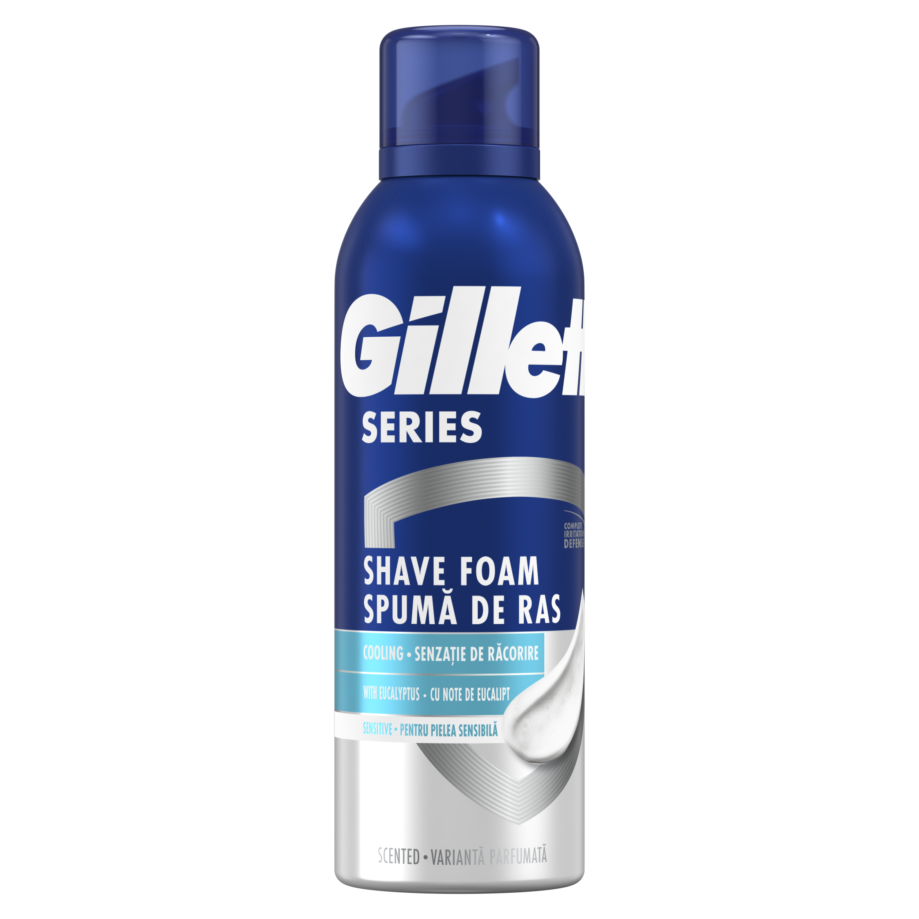 Пяна за бръсн.Gillette series овлажн.200мл