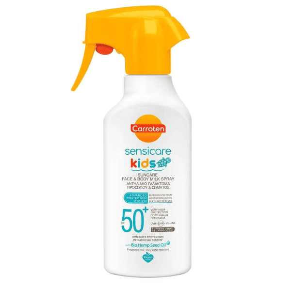 Мляко слънцез.Carroten kids SPF 50+ 270мл