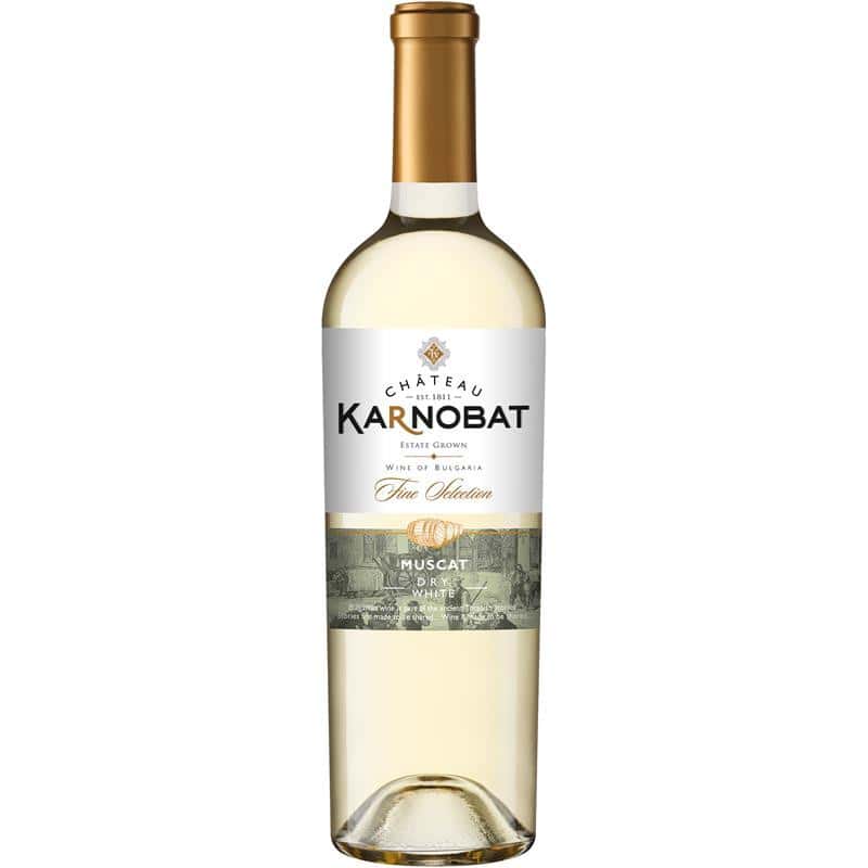 Бяло вино Chateau Karnobat Мускат 0.75л