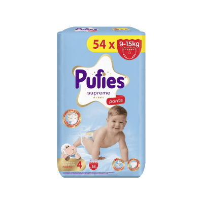 Гащички Pufies Supreme макси 9-14кг 54бр