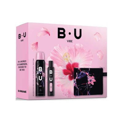 К-т B.U. Vibe едт+део+чанта
