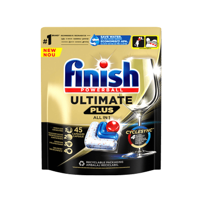 Капсули за съдом.Finish Ultimat.plus 45бр 
