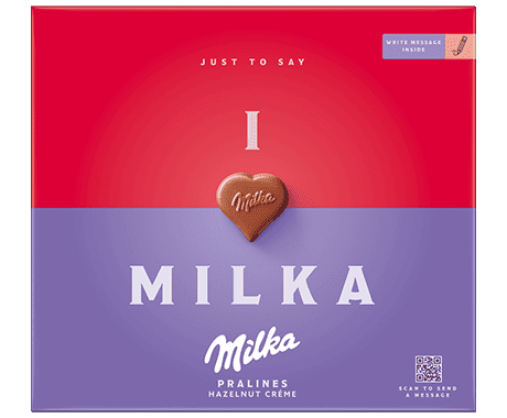 Шок. бонбони Milka лешников крем 110гр