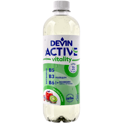 Мин.вода Devin Active ябъл/киви 0.425л