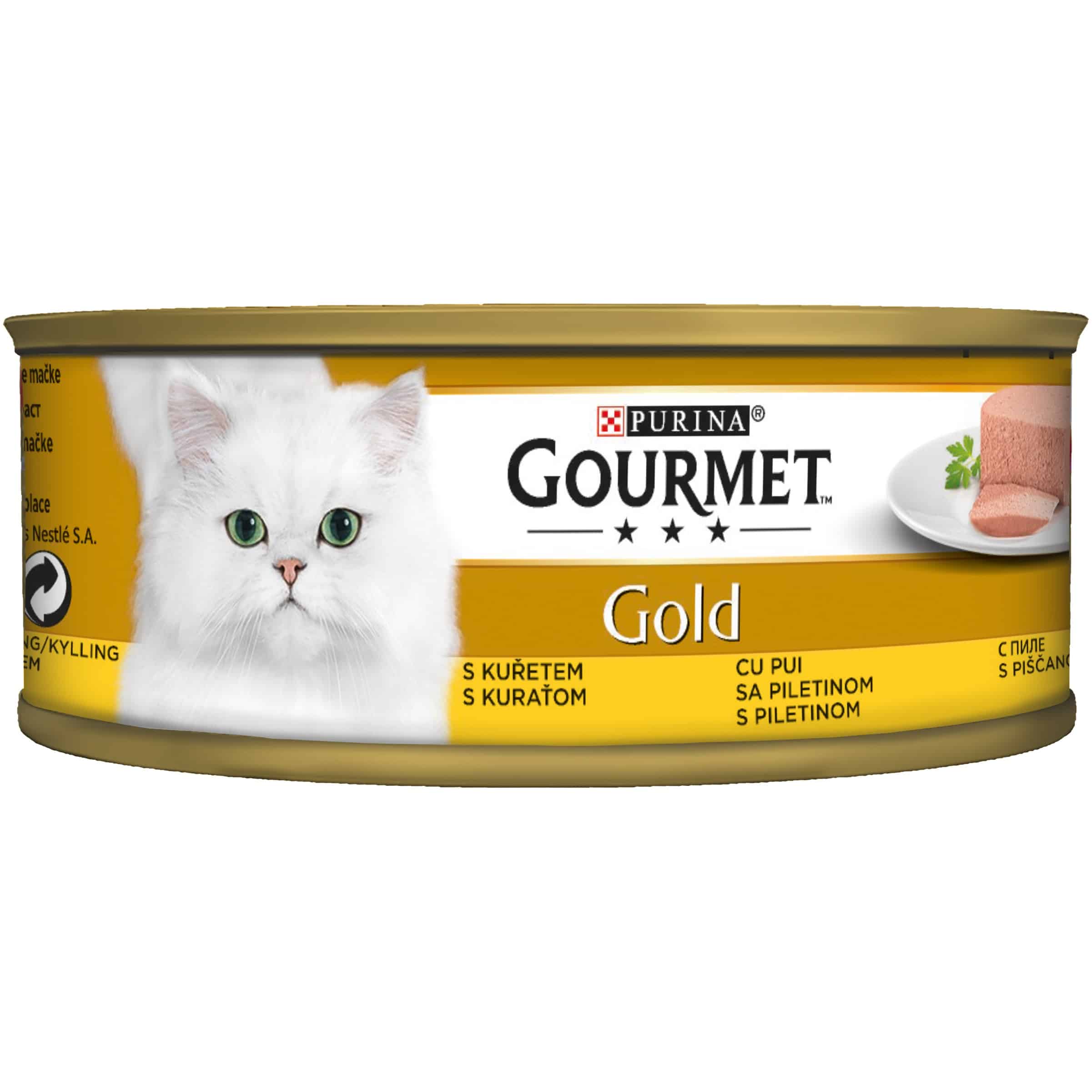 Храна Gourmet Gold Пастет Пиле 85гр