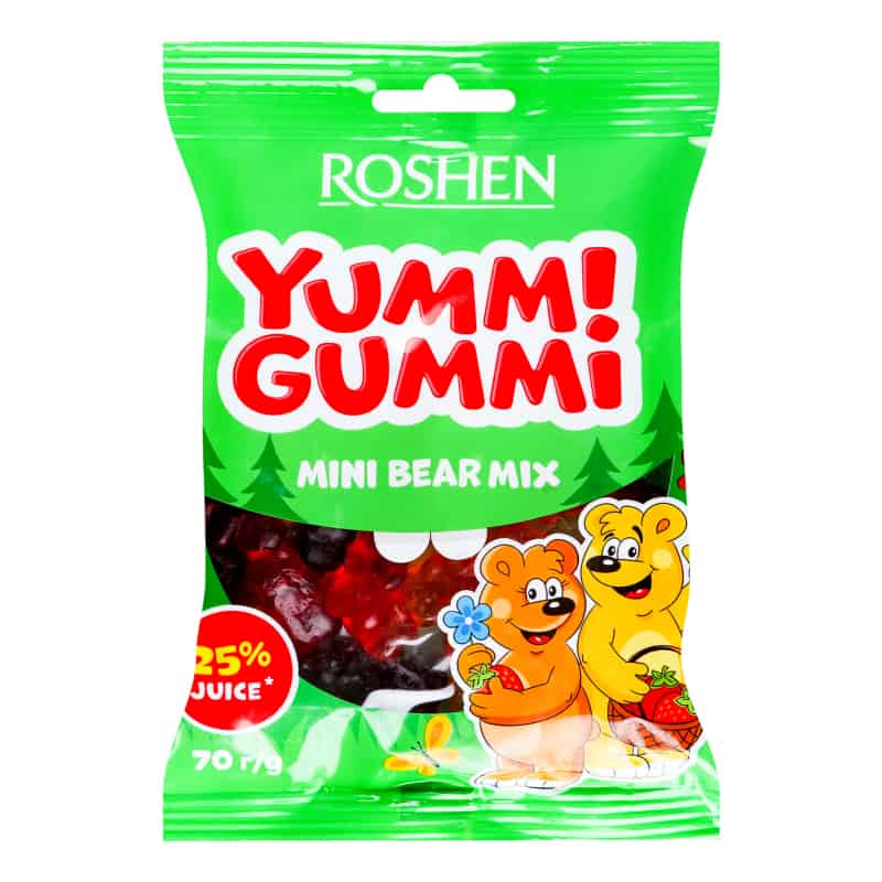 Желирани бонб. Yumm Gumm  Mix 70 гр