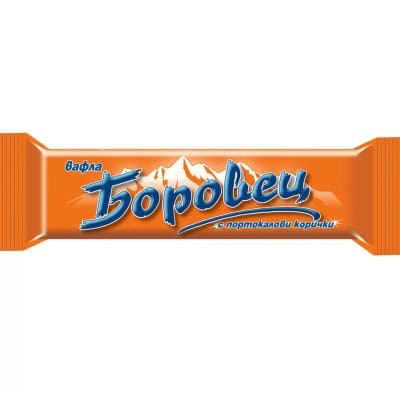 Вафла Боровец с портокал 52гр