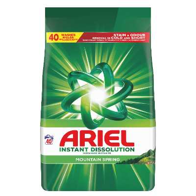 Прах Ariel Планинска пролет 2,6кг/40пр