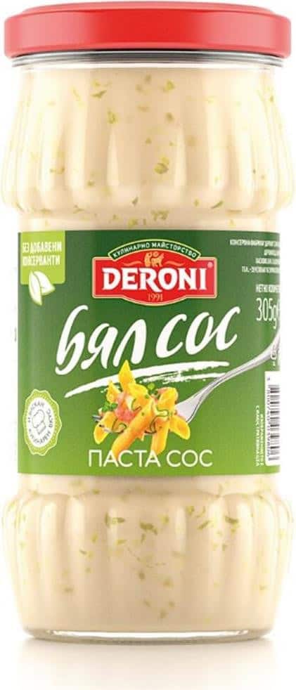 Бял сос Deroni за паста 305гр