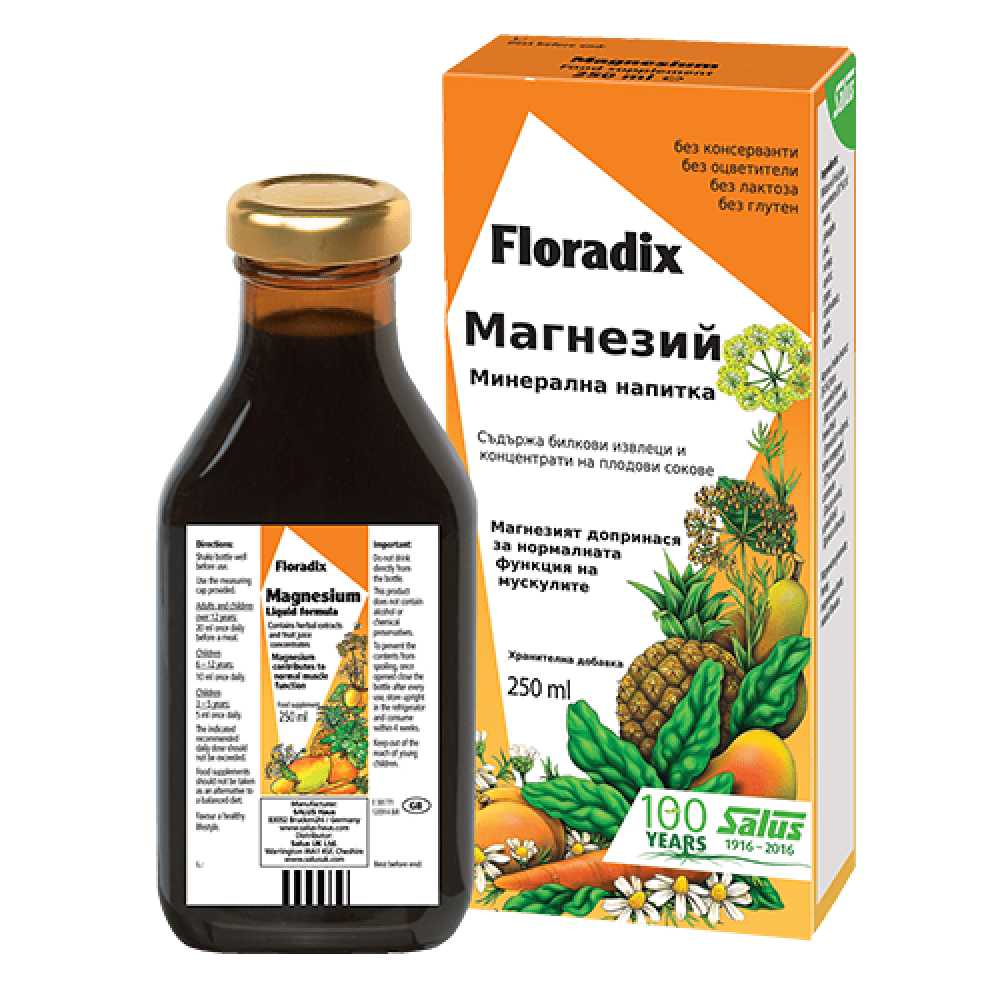 Floradix Магнезий 250 мл