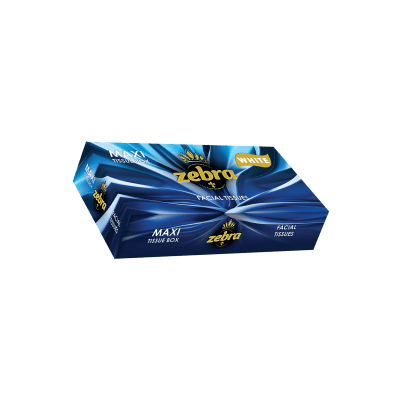 Кърпички за лице Zebra White 100 бр