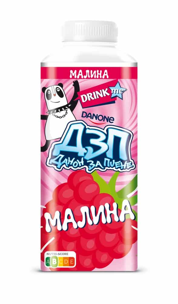 Danone за пиене Малина 310 гр