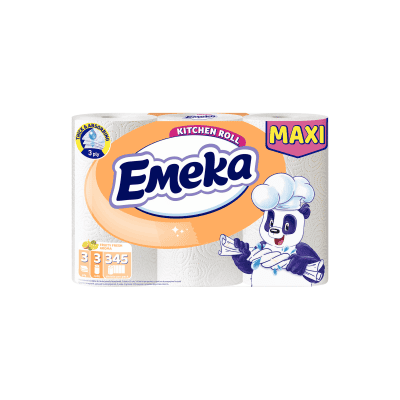 Кухненска хартия Emeka Горски плод 3пл/3бр