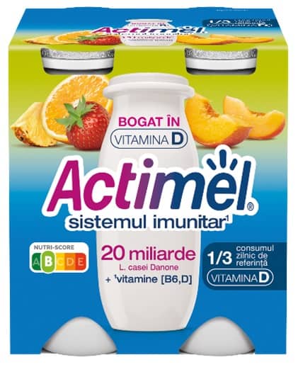 Actimel Мултифрукт 4х100 гр