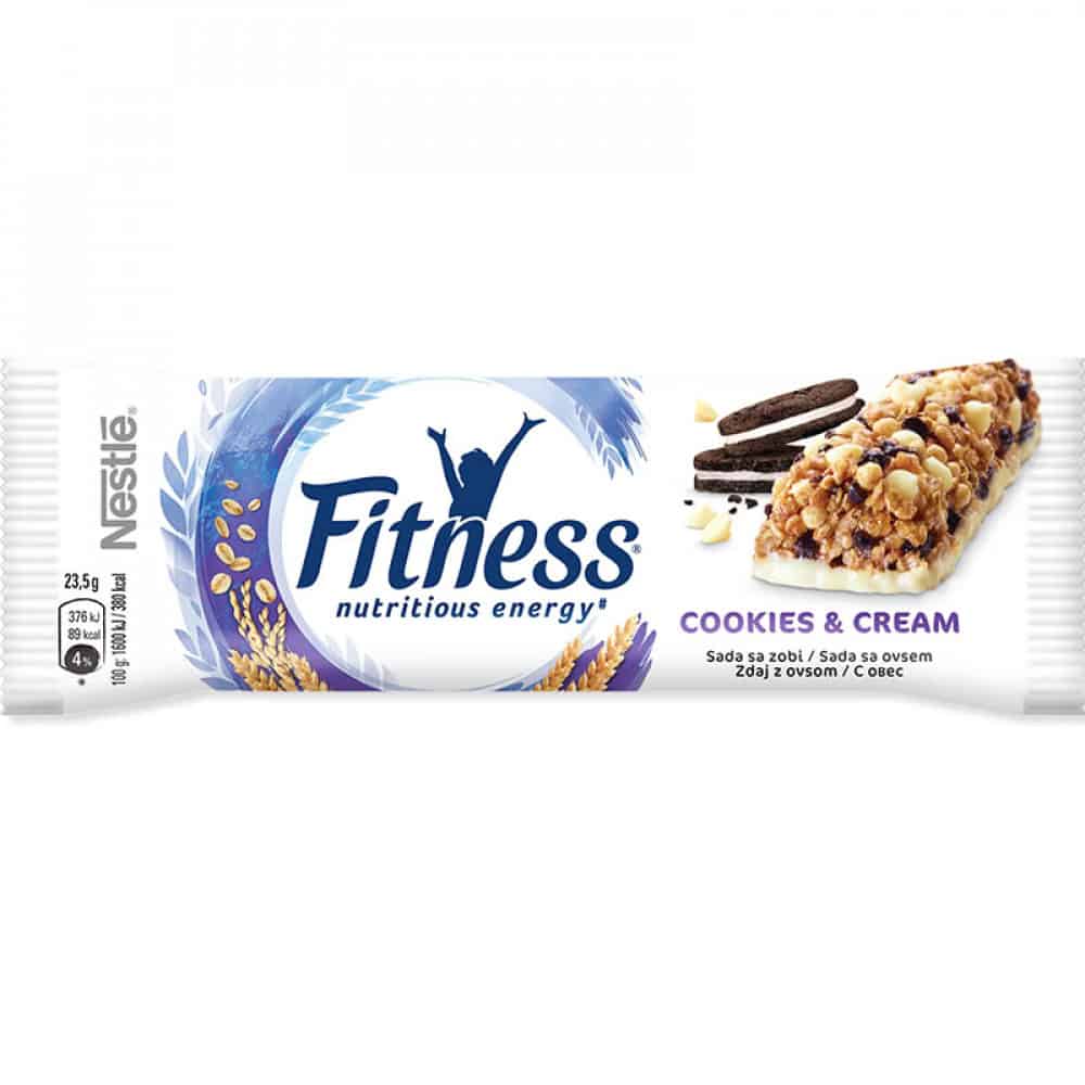 Зърнен десерт Fitness с бисквитки 23.5гр