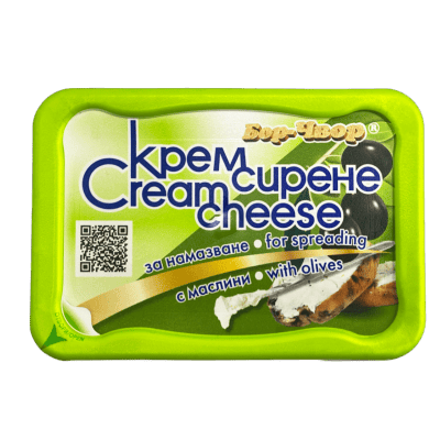 Крем сирене Бор-Чвор с маслини 150гр