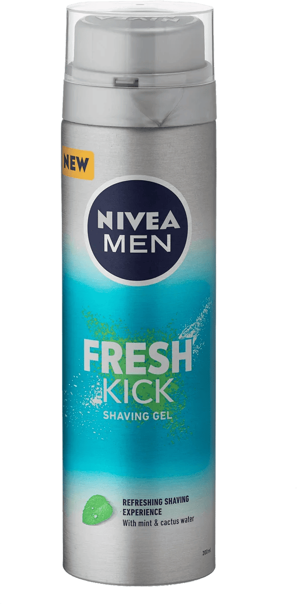 Гел за бръснене Nivea Fresh kick 200мл