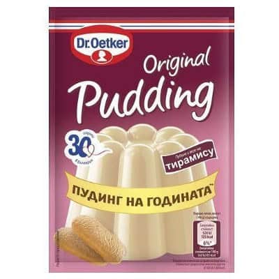 Пудинг д-р йоткер тирамису 40гр