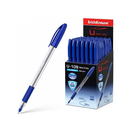 Химикалка с грип Еrich krause u-109 1мм