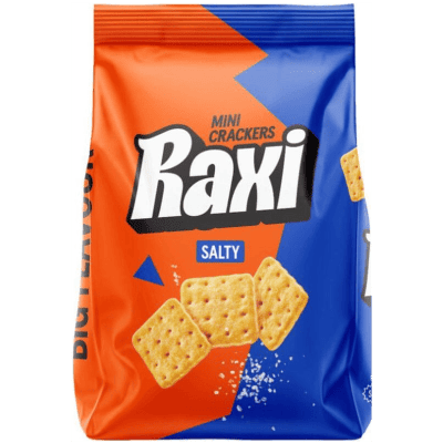 Крекери raxi сол 100гр
