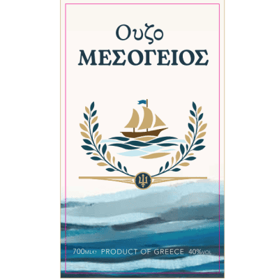 Узо Mesogios 0.7л