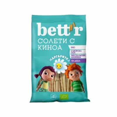 Био солети киноа маргаритка bettr 50гр