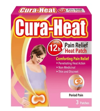 Лепенки Cura Heat при менстр.болки