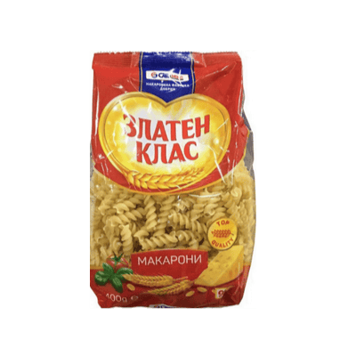 Макарони Златен Клас Спирали 400гр