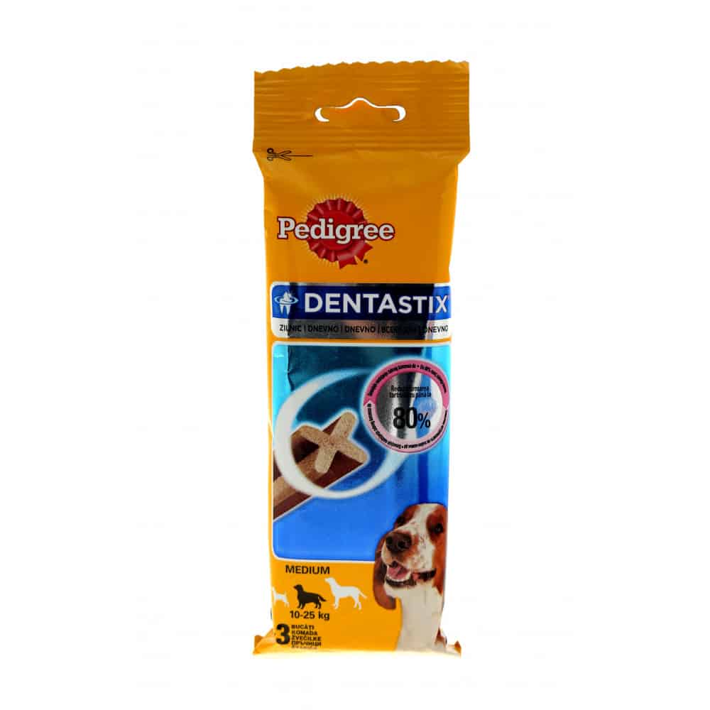 Pedigree dentastix meduim 77гр